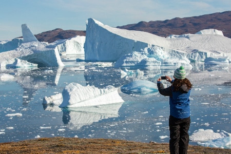 Smartphone photography in Greenland