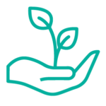 Teal Plant Icon